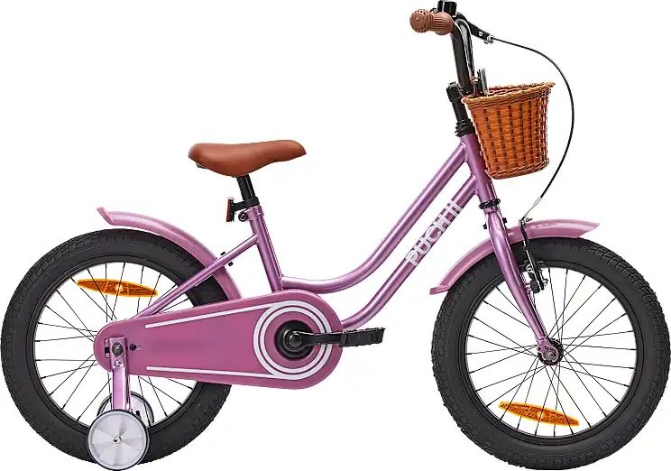 puch børnecykel 1 gear 16" - lyserød