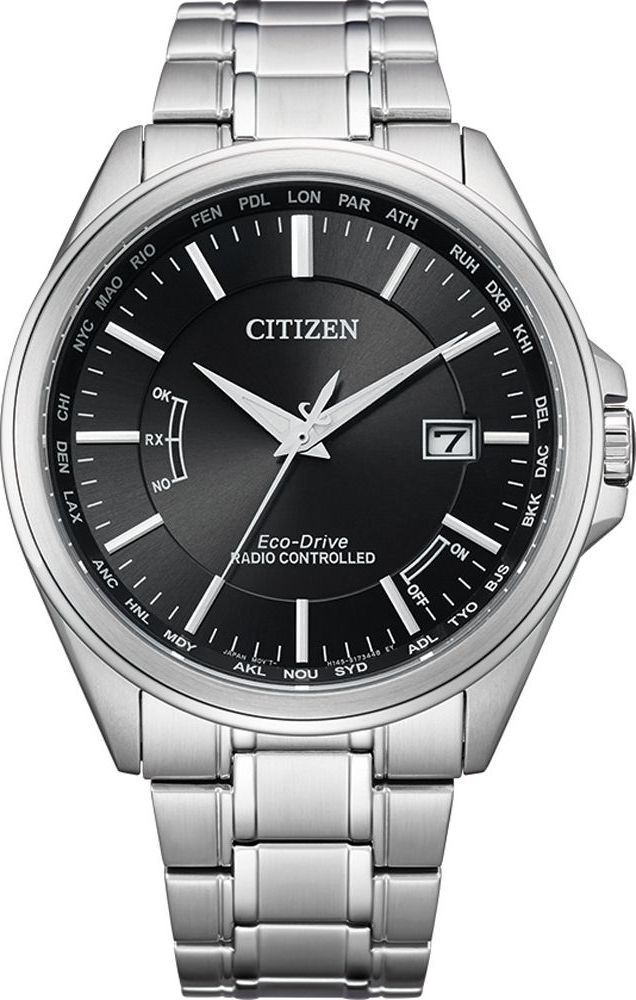Citizen Herrklocka CB0250-84E Radio Controlled Svart/Stål Ø43 mm