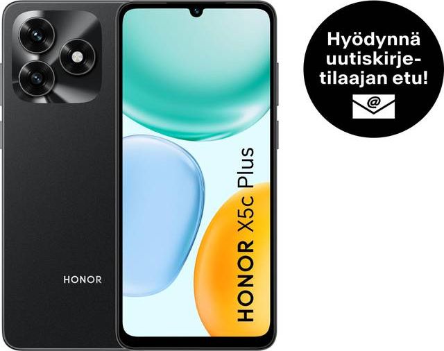 Honor X5c Plus Smartphone 4 128GB Midnight Black