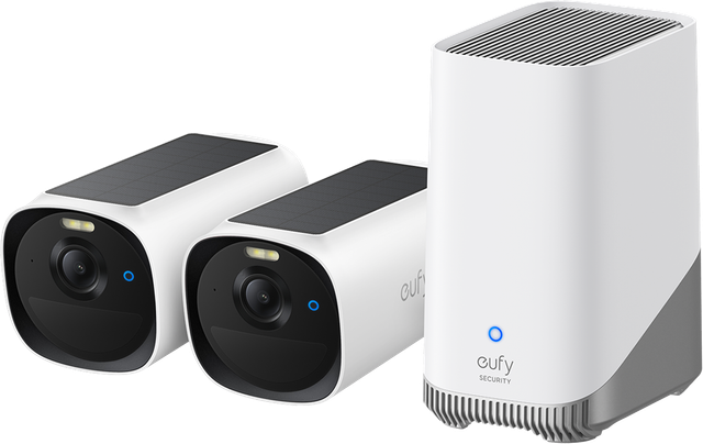 Eufy Anker EufyCam 2x E40 HomeBase S380 Up to 16TB HDD