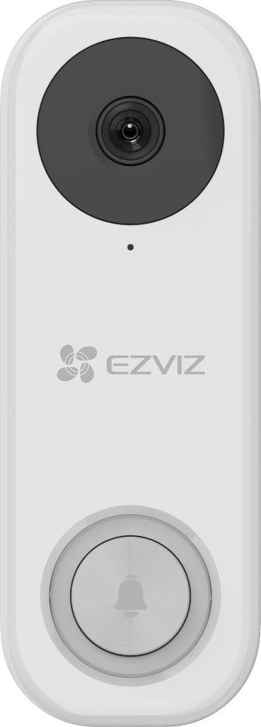EZVIZ DB1C WIFI VIDEODØRKLOKKE HVID ➞ På lager klar til levering