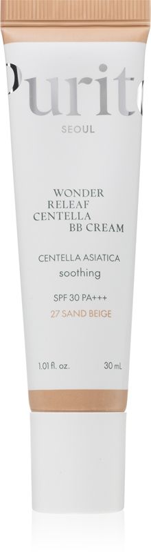 purito cica clearing bb cream #21 light beige 30 ml
