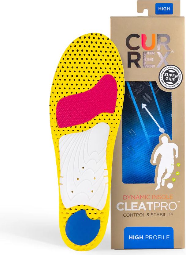 currex® cleatpro™ | einlegesohlen für fußball- und stollenschuhe