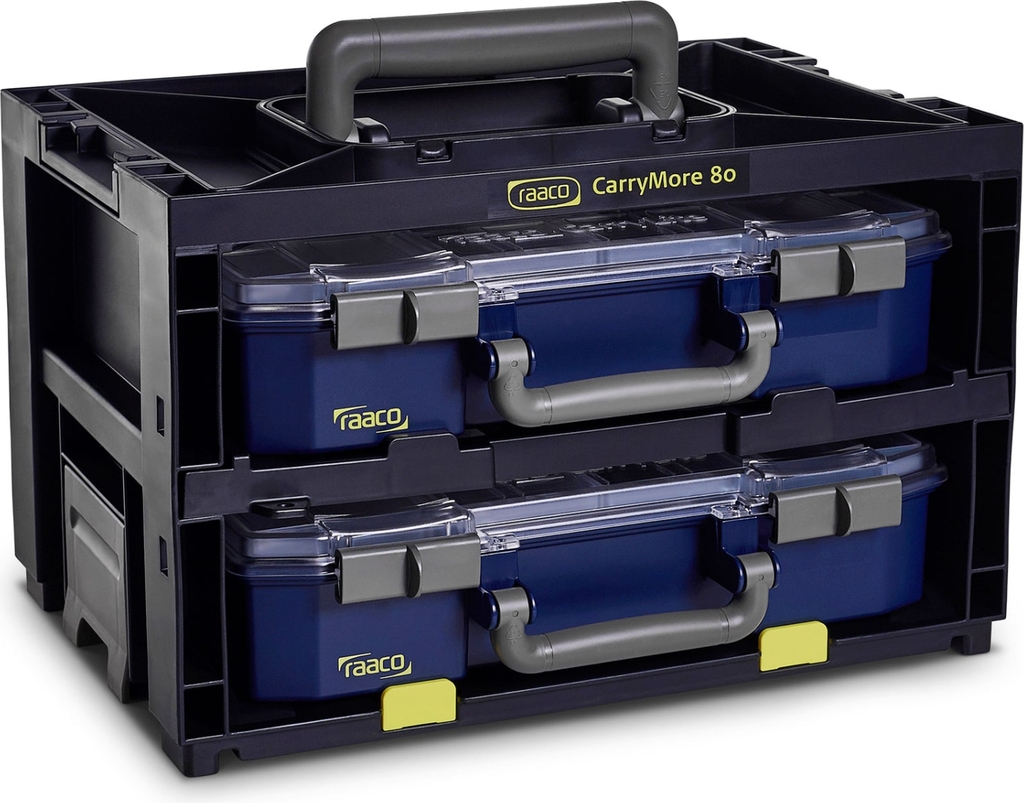 Raaco CarryMore 80 Transportenhed med 2 stk 4x8-9 (15,2")