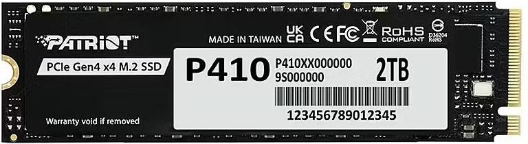 Patriot P410 - SSD - 1 TB - PCIe 4.0 x4 (NVMe)