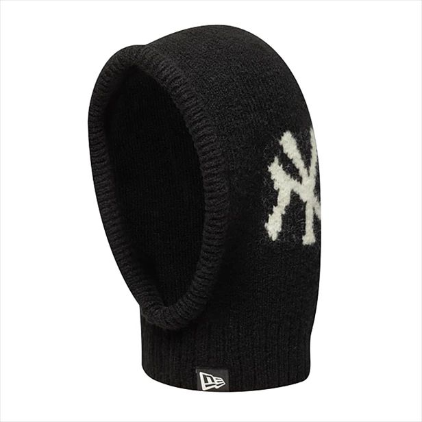 new era mlb slouch balaclava new york yankees - black