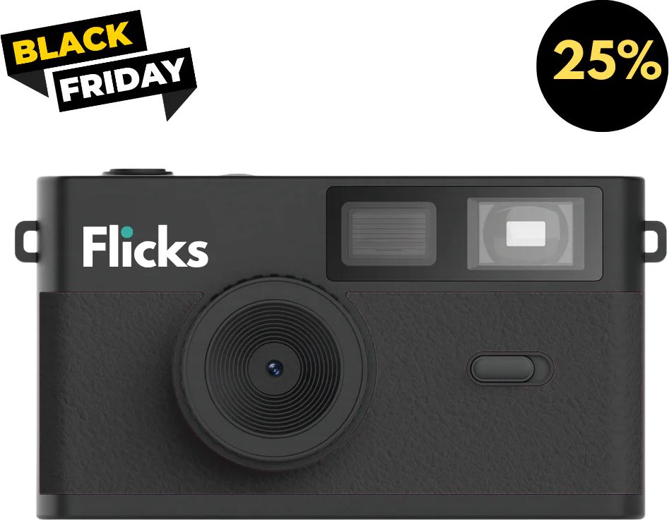 flicks retro genbrugeligt engangskamera