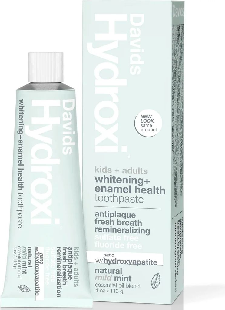 davids hydroxyapatit tandpasta natural enamel health mild mint 113g