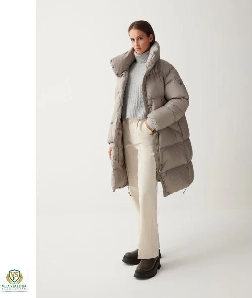 colmar oversize frakke, coffee cream