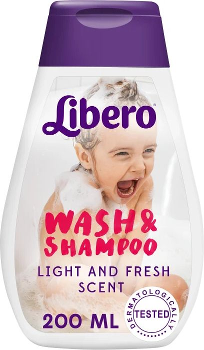 Schampo & Duschgel Blåbär 250ml Barnängen