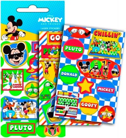 Mickey Mouse Holographic Sticker 1-ark