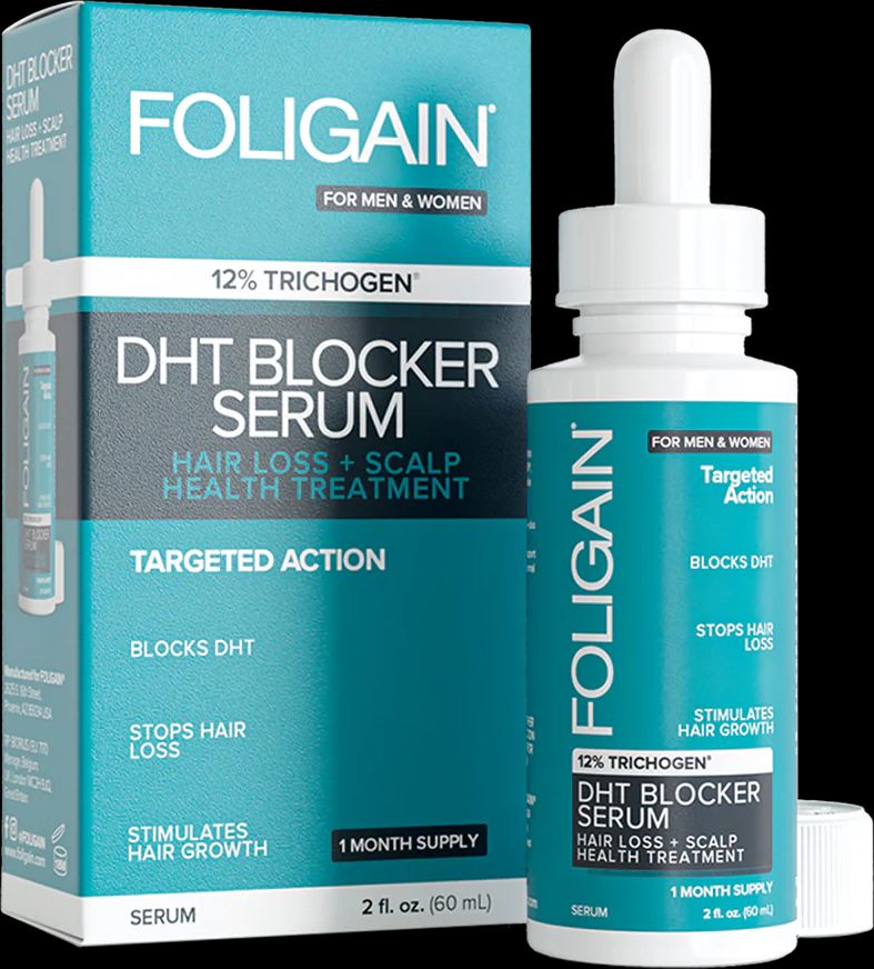 hårvækst dht blokker serum med 12% trichogen
