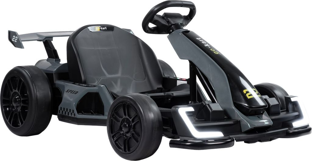 Drift Kart Svart Grå
