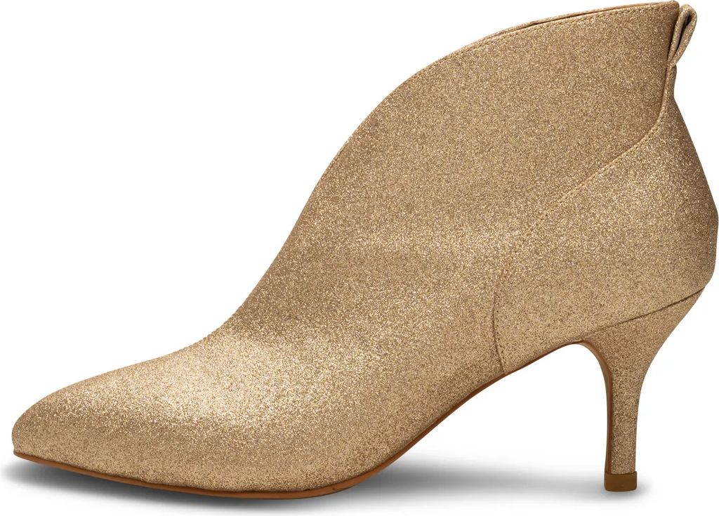 shoe the bearsecond hand ankelstøvler - gold-coloured
