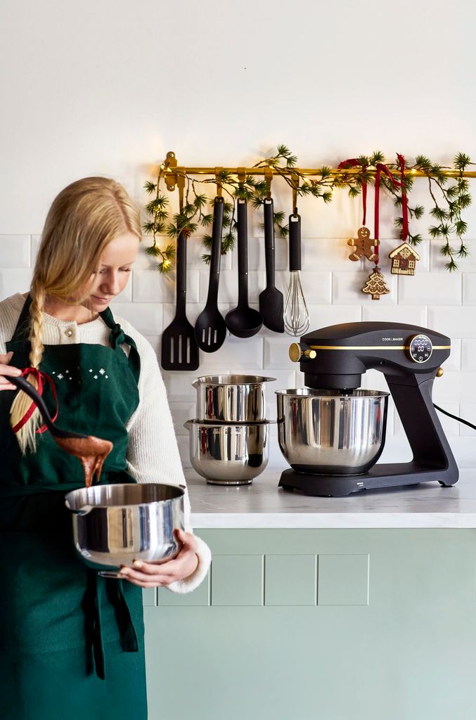 Bodum Bistro Røreskålesæt 4 Dele Plastik Dark Green Skål