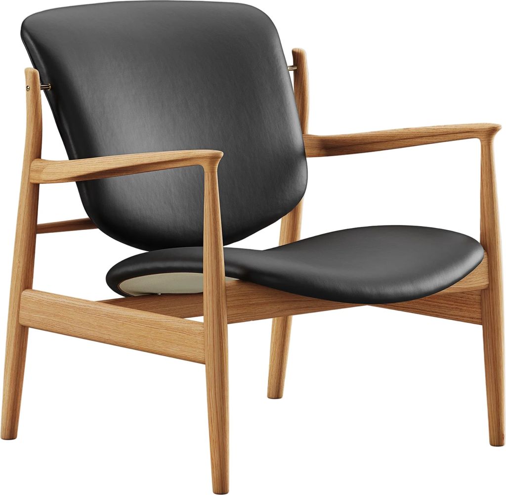 france chair, eg olie af finn juhl
