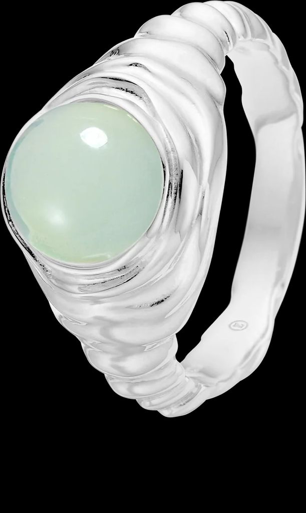 Studio Z Endless Waves Green Ring Sølv Sterling 925 - Turkis