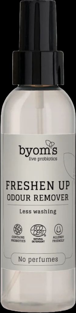 freshen up | probiotic odour remover | silk extract | no perfumes