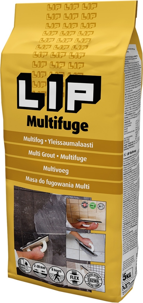 Lip Multi Grout Black 5Kg 1stk