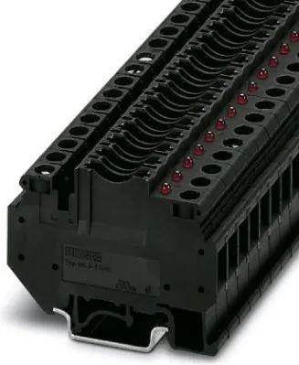 Phoenix Contact Sikringsklemme UK 6-FSI/C-LED24 sort