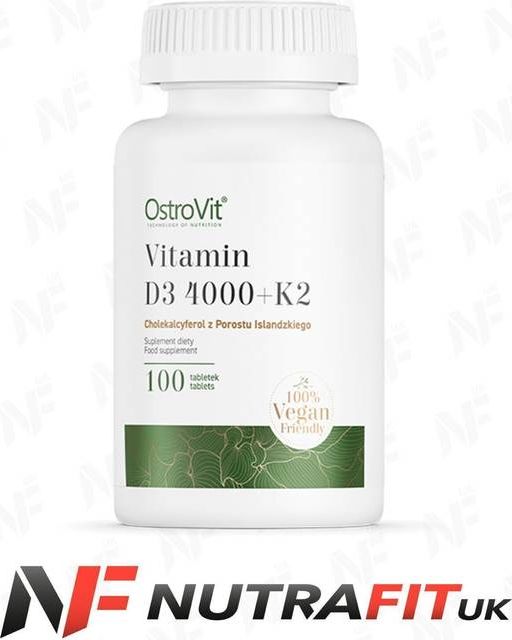 OstroVit D3 4000 IU K2 VEGE 100 Tablets
