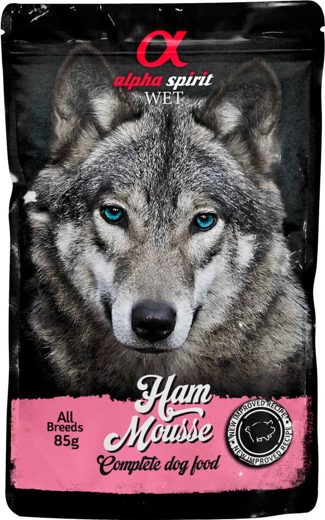 adult vådfoder mousse pouch ham 85 g
