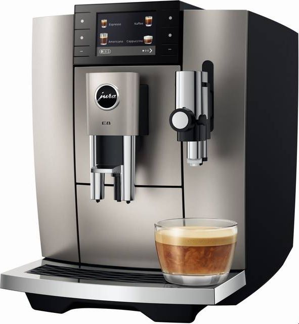 Jura E8 Midnight Silver 15712 ED Kaffeevollautomat