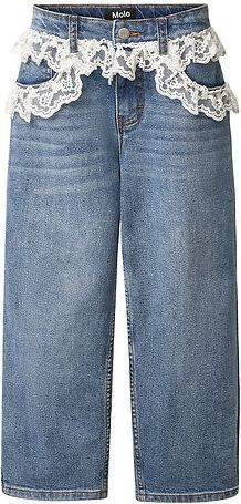 Molo Aiden Lace Denim Jeans