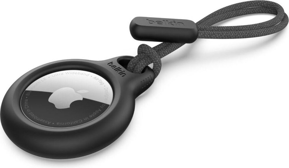 Belkin Secure Holder with Strap - Airtag - Black