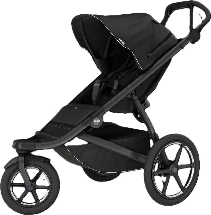 thule, barnevogn, urban glide 3 - black - denlillebarnebutikken.no
