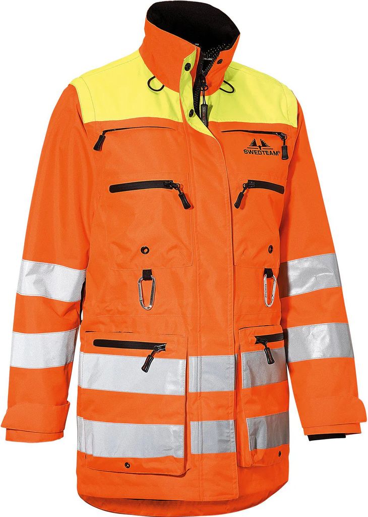 Swedteam Dog Handler Nicco Women Hunting Jacket - Orange Neon