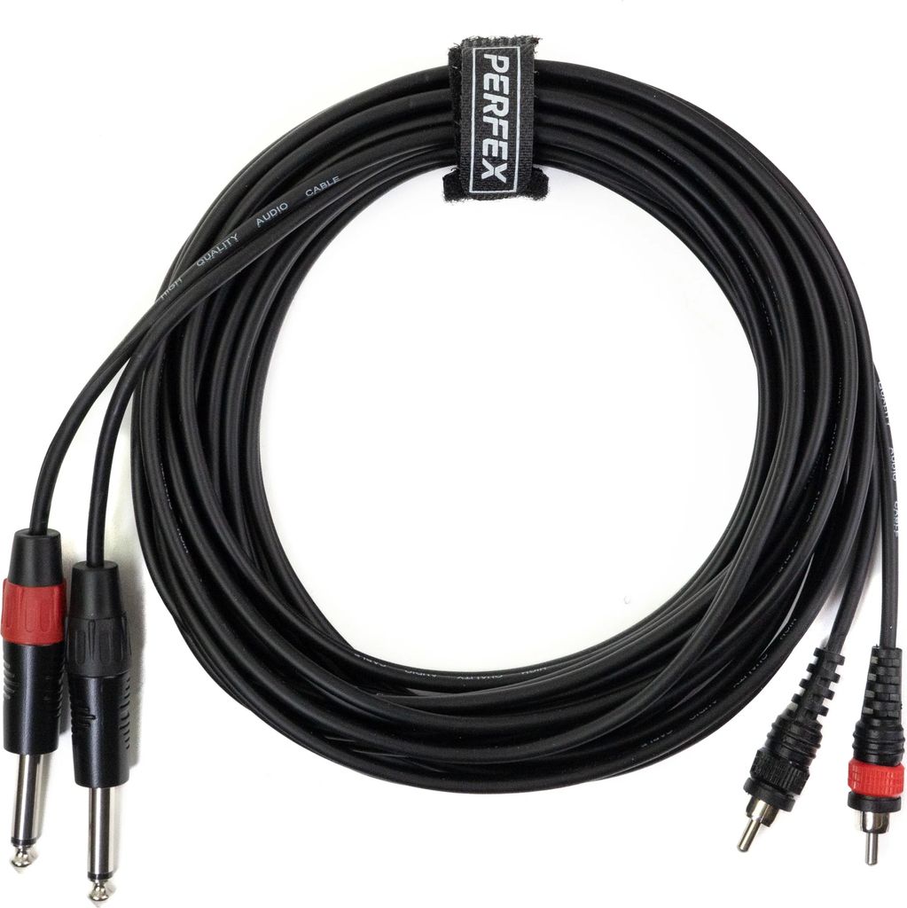 Perfex Jack Phono RCA Kabel 6m