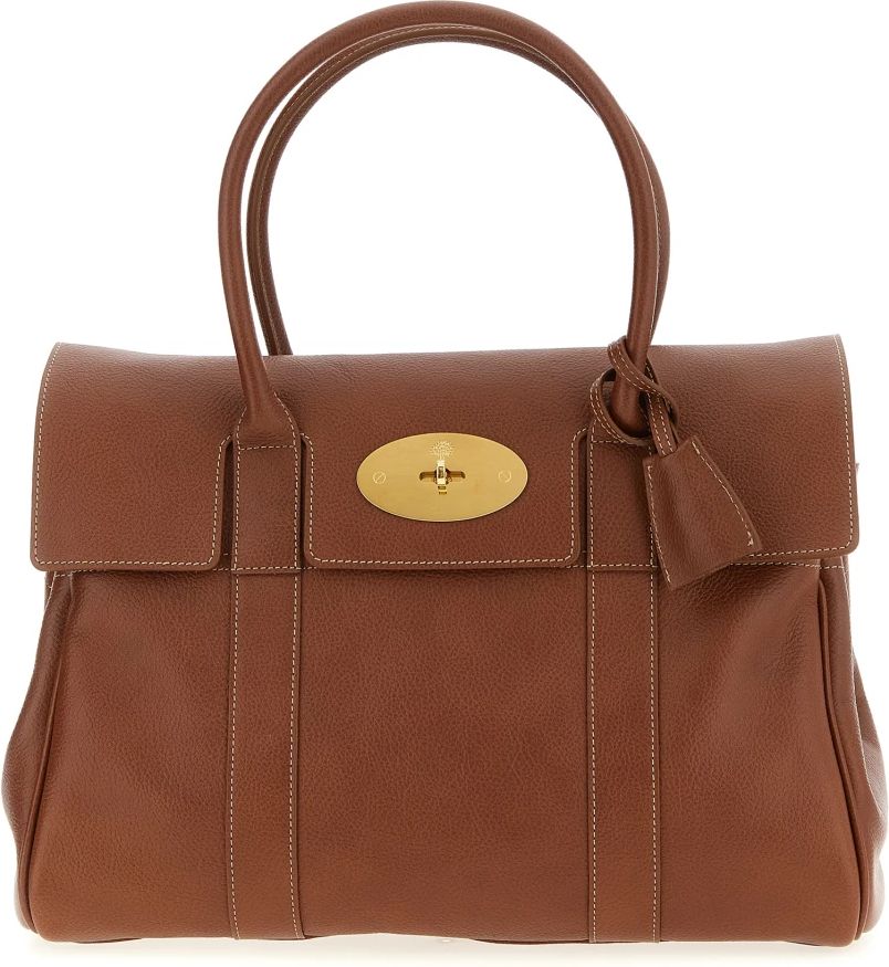 Mulberry Bayswater Skuldertaske Uld - Brun