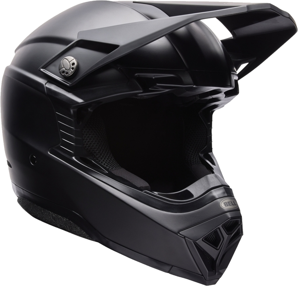 Bell Crosshjelm Moto-10 Mips Solid Mat Sort