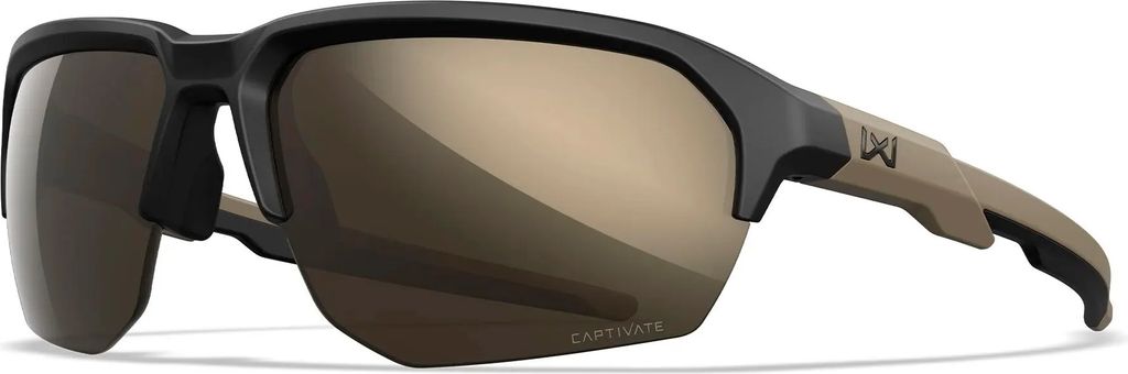 Wiley X Wiley X WX JAKL Sunglasses - Black/Tan