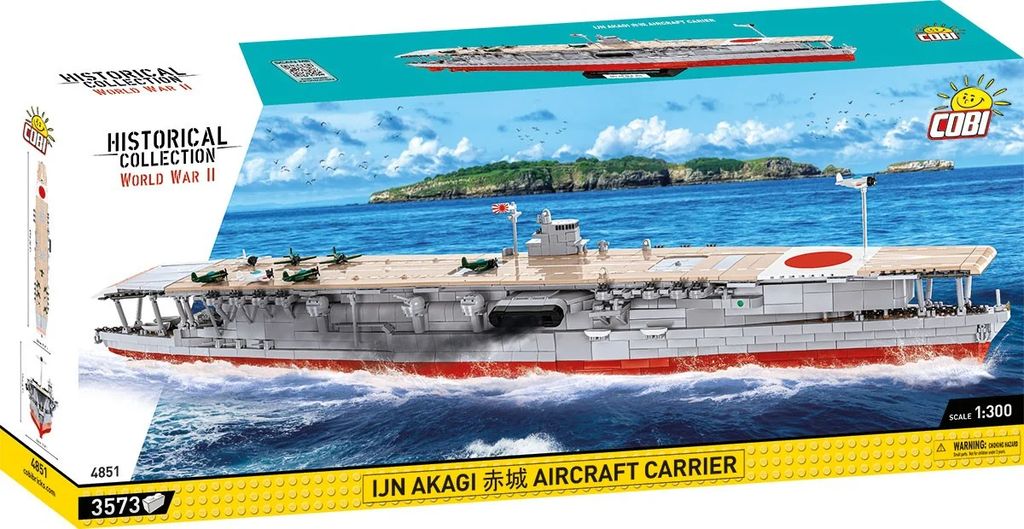 Cobi IJN Akagi Aircraft Carrier 4851