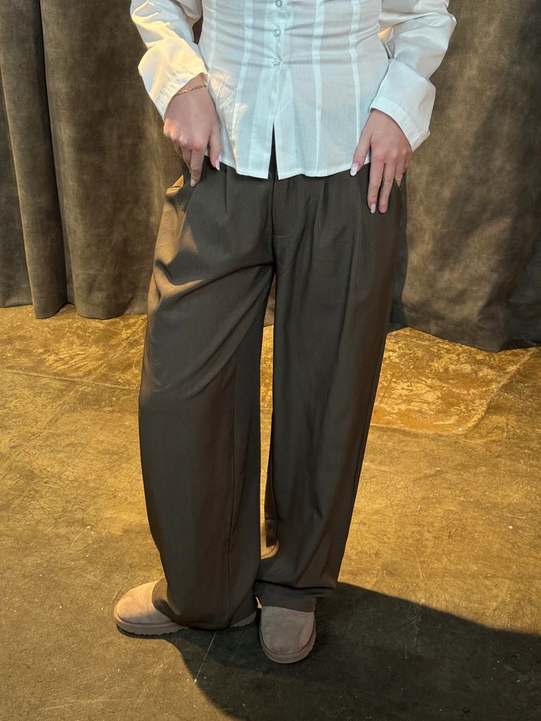 Nora Pants Petit - Lava Stone