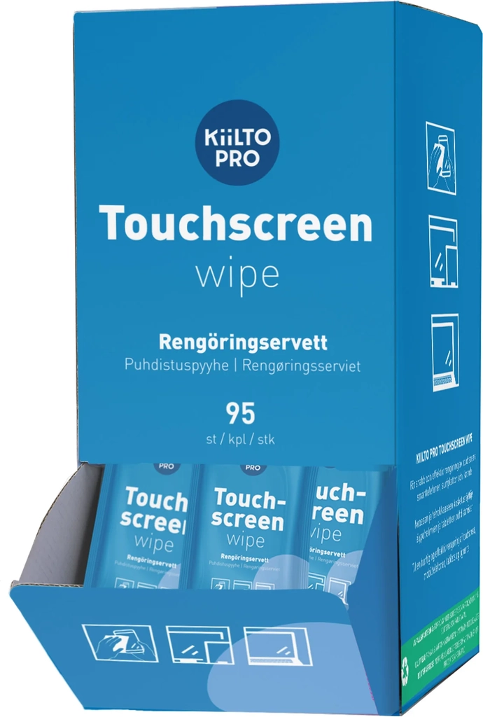 Desinfektion serviet Touchscreen Wipes, 95 stk.