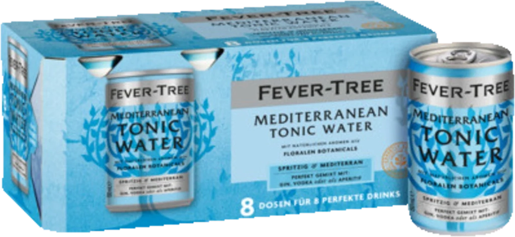 fever-tree mediterranean uden pant 8x150ml