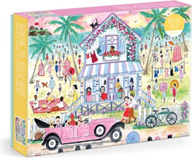 Galison - Michael Storrings Roaring 20s Beach House 1000 Piece Puzzle