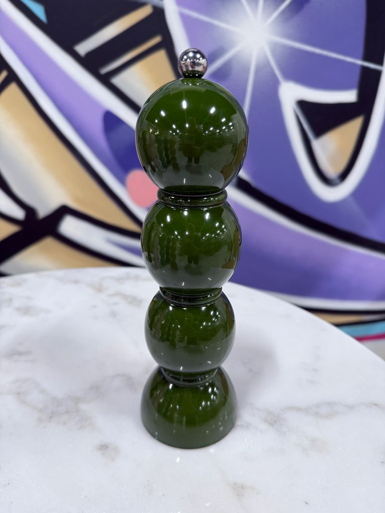 bobbin salt & pepper mill khaki