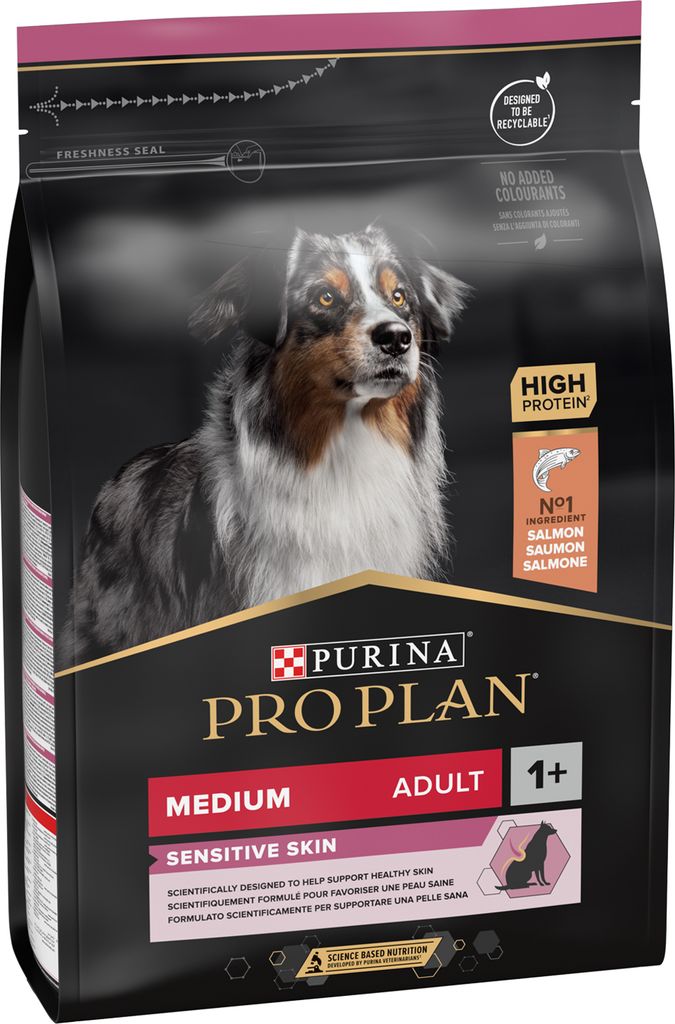 purina pro plan dog - medium adult - sensitive skin