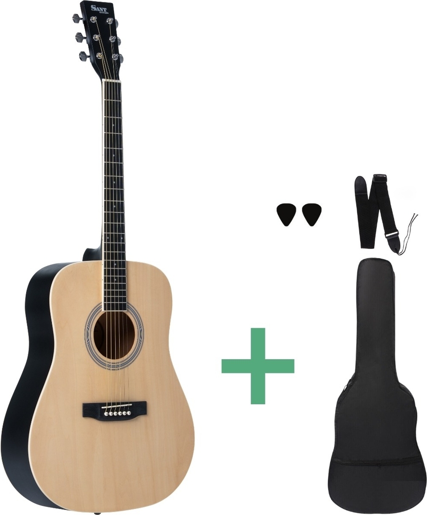 Sant Guitars AC-84 SNA Western Guitar Satin Nature