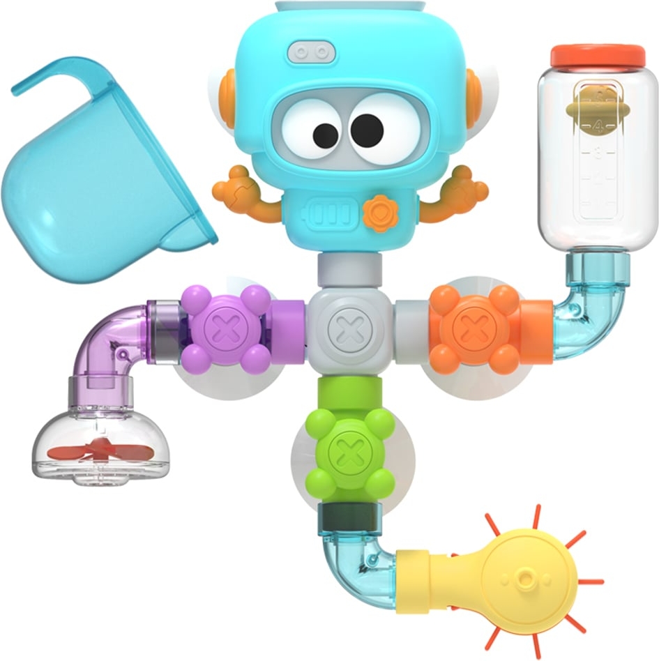 Fresh Kid Tub Fun Flow Fill Robot 20 Parts