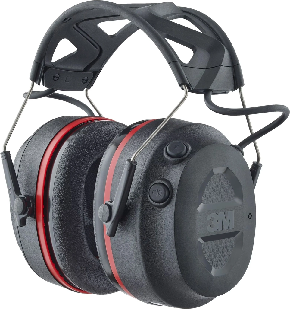 3m pro-protect høreværn med bluetooth - sort