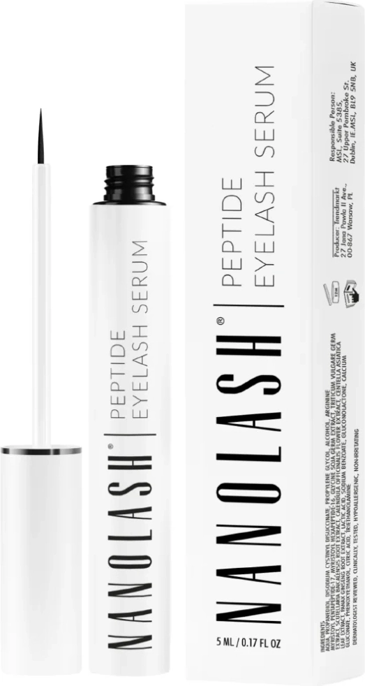 Nanolash Peptide Eyelash Serum Øjenvippeserum 5 Ml