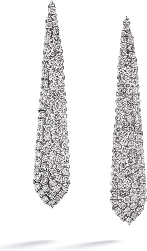 diamant chandeliers med i alt 7,31 ct. brillanter