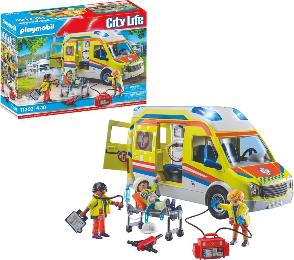 Playmobil City Action - Ambulans med ljus och ljud
