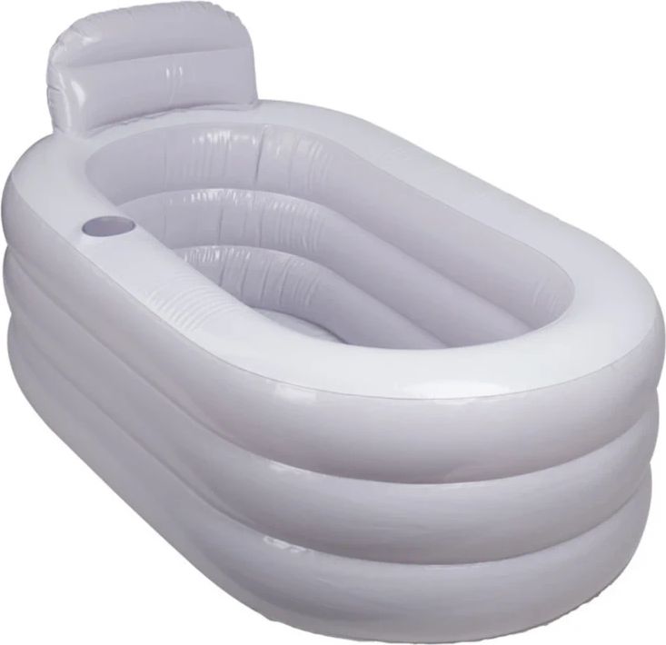 oppusteligt badekar 131 x 79 x 67 cm