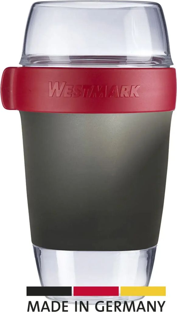 westmark madbeholder1150 ml - abs plastik - lyserød